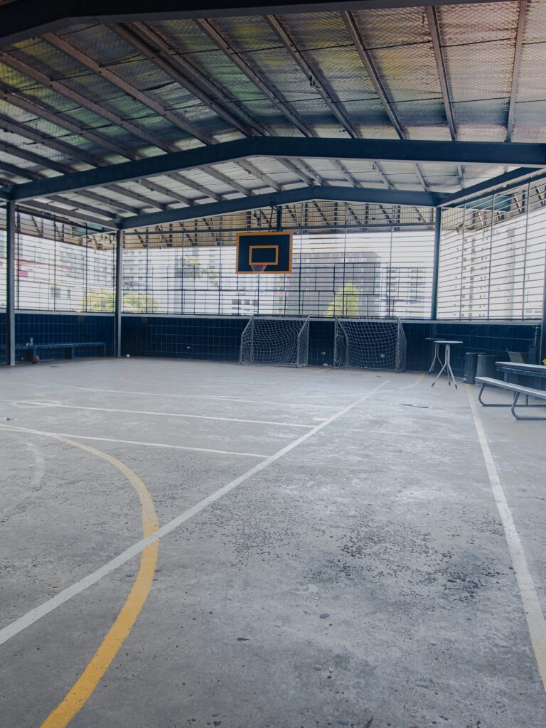 Escuela Americana cancha deportiva
